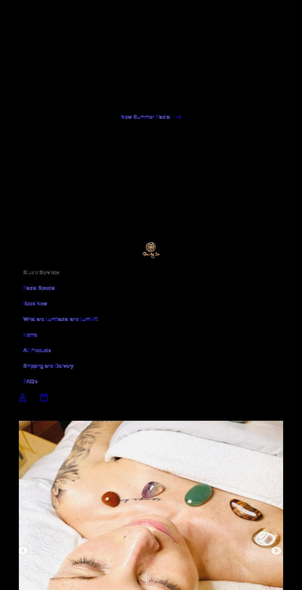 glowbyiveboutique.com shopify website screenshot