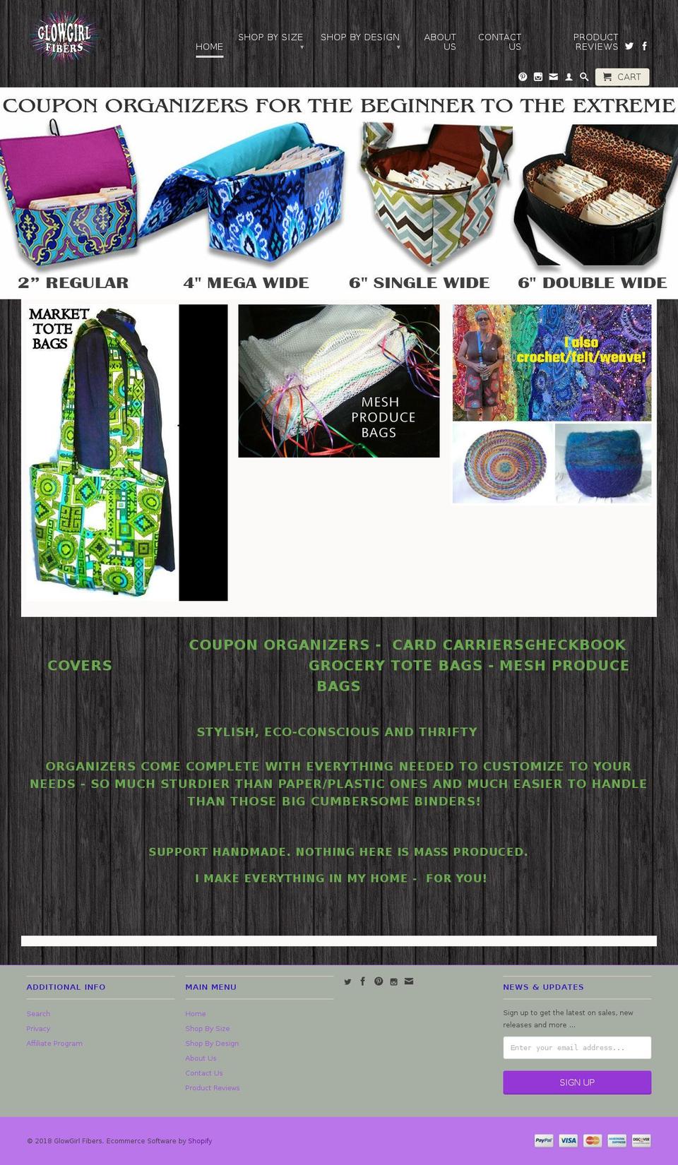 glowgirlgoods.org shopify website screenshot