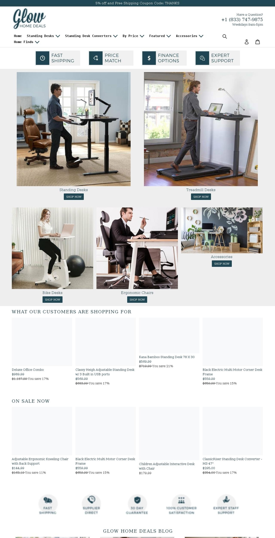 New-dsl-theme- Shopify theme site example glowhomedeals.com