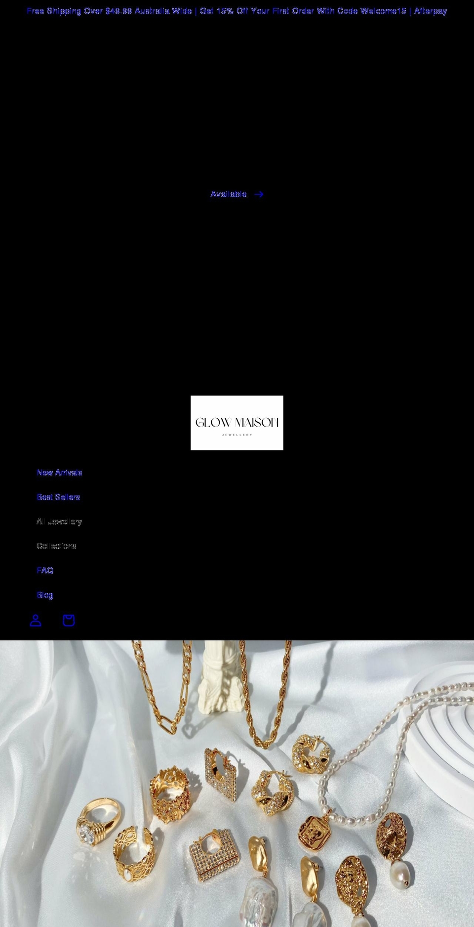 glowmaison.com shopify website screenshot