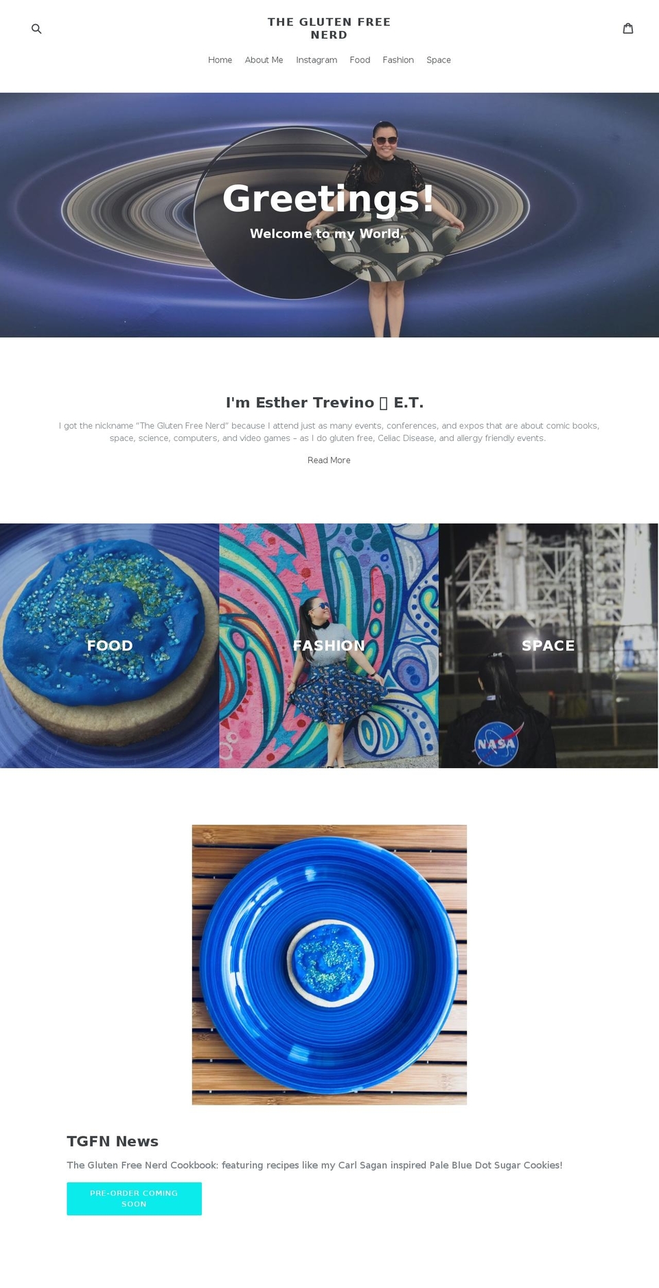 glutenfreenerd.com — Shopify storefront screenshot