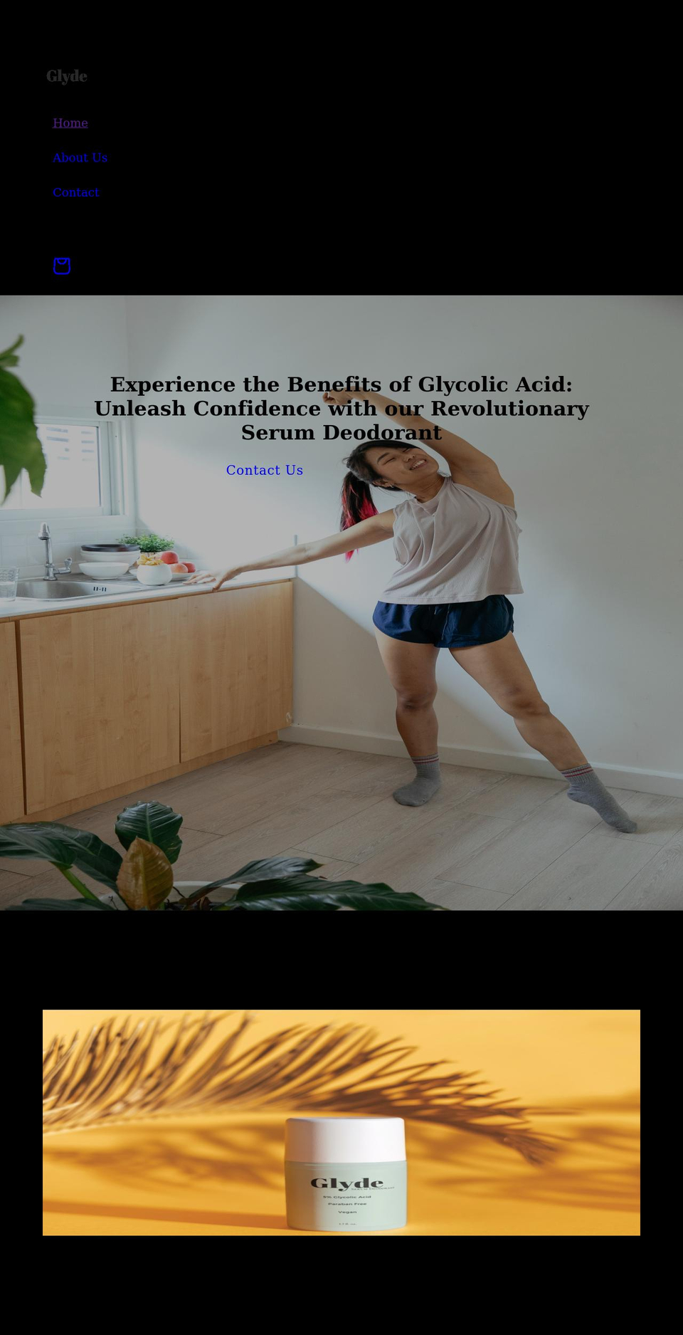glydeco.com shopify website screenshot
