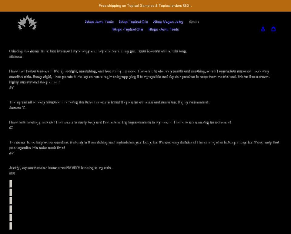 gmasjerky.com shopify website screenshot