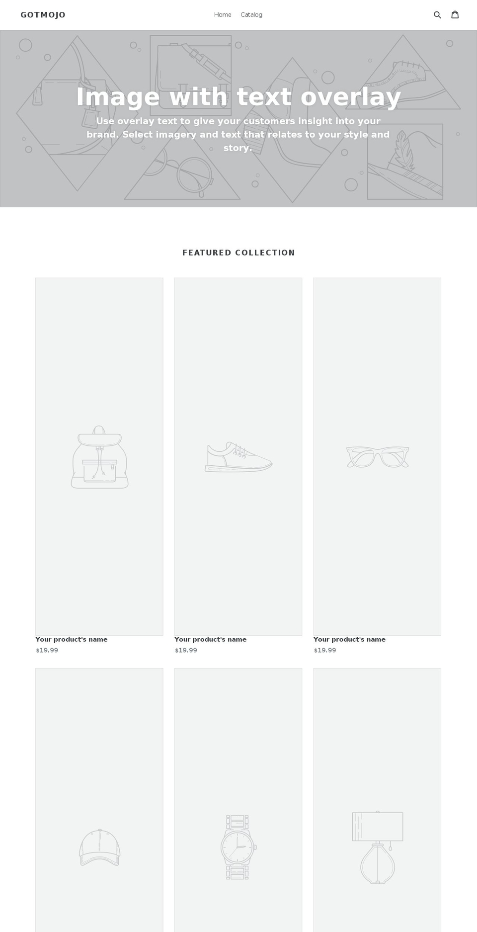 gmatthew.com — Shopify storefront screenshot