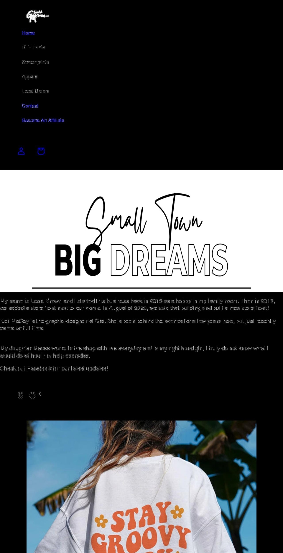 gmdigitalprinting.com shopify website screenshot