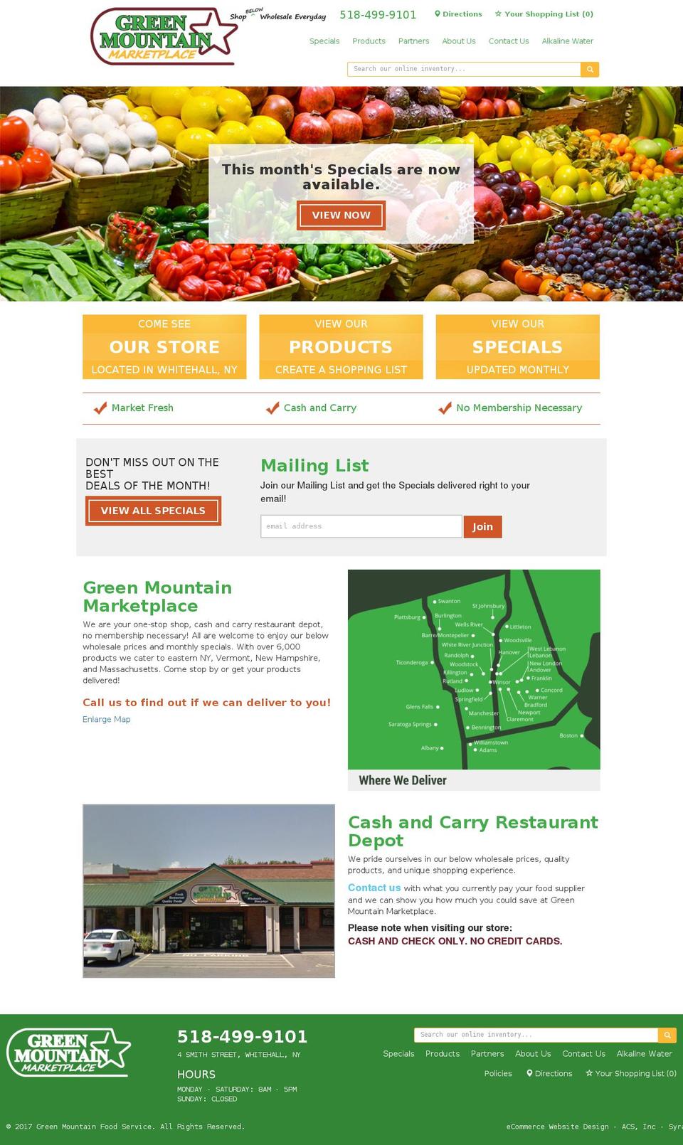 gmfservice.com shopify website screenshot