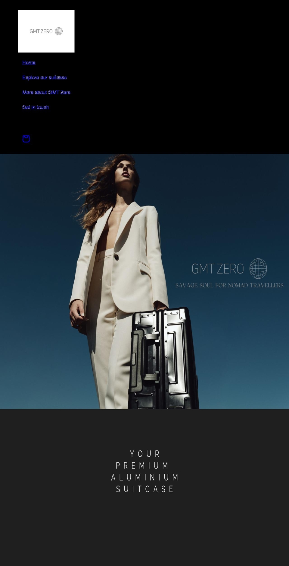 gmtzero.com shopify website screenshot