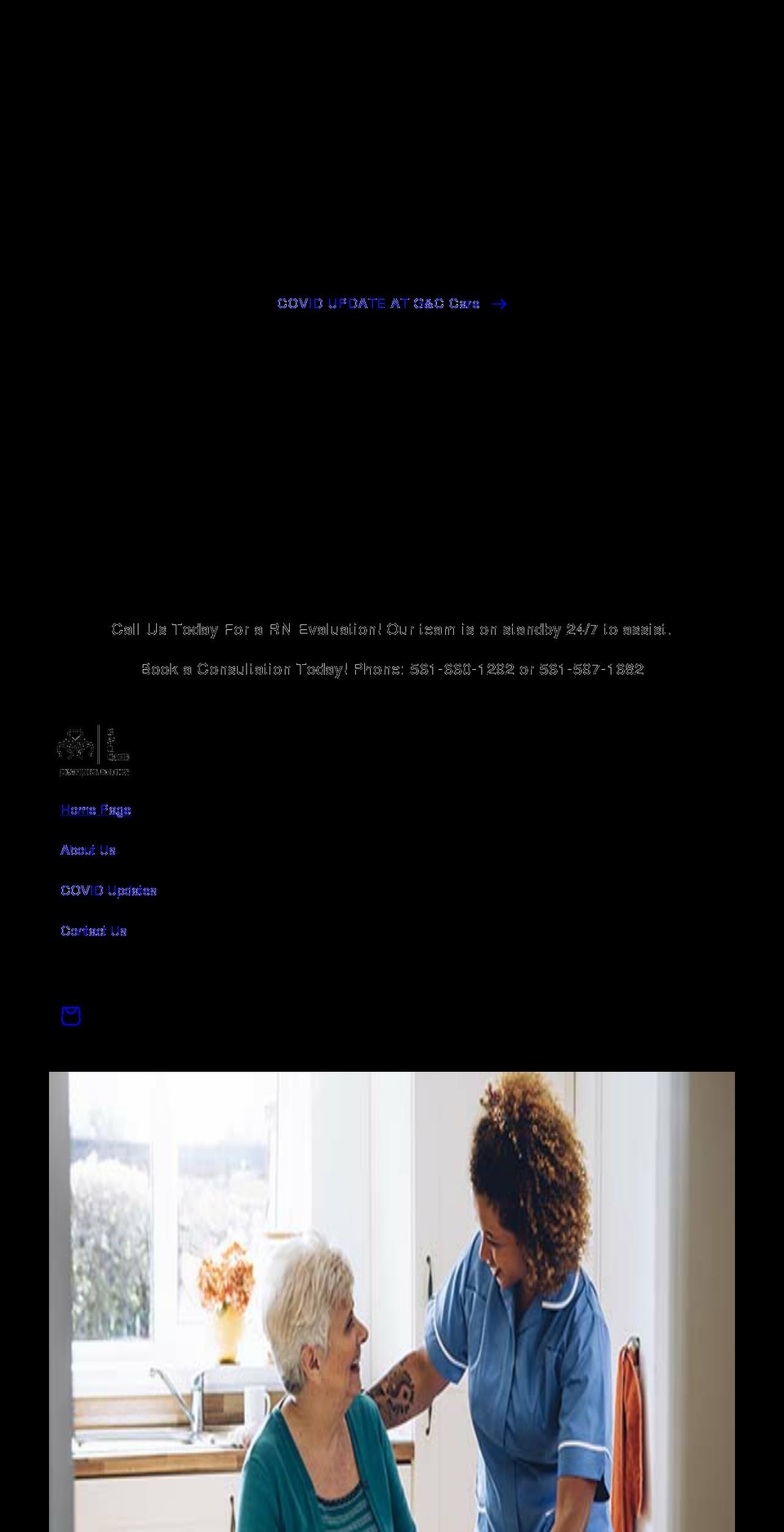 gnccare.com shopify website screenshot