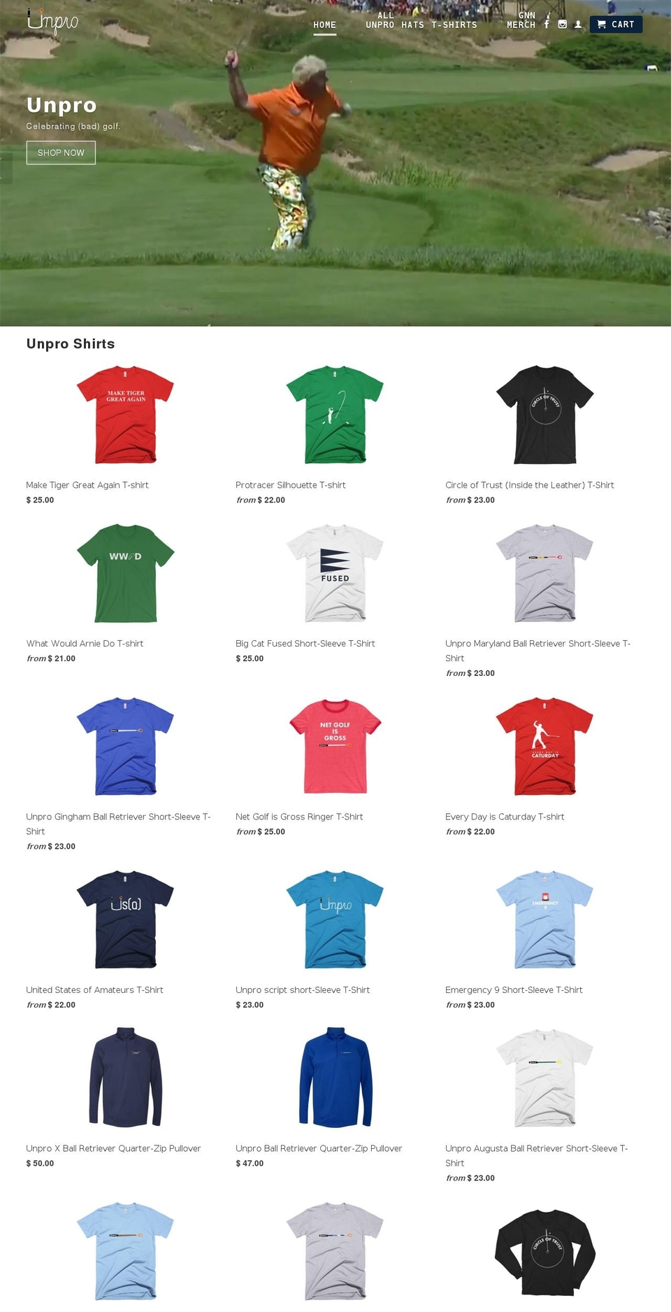gnnstore.com — Shopify storefront screenshot