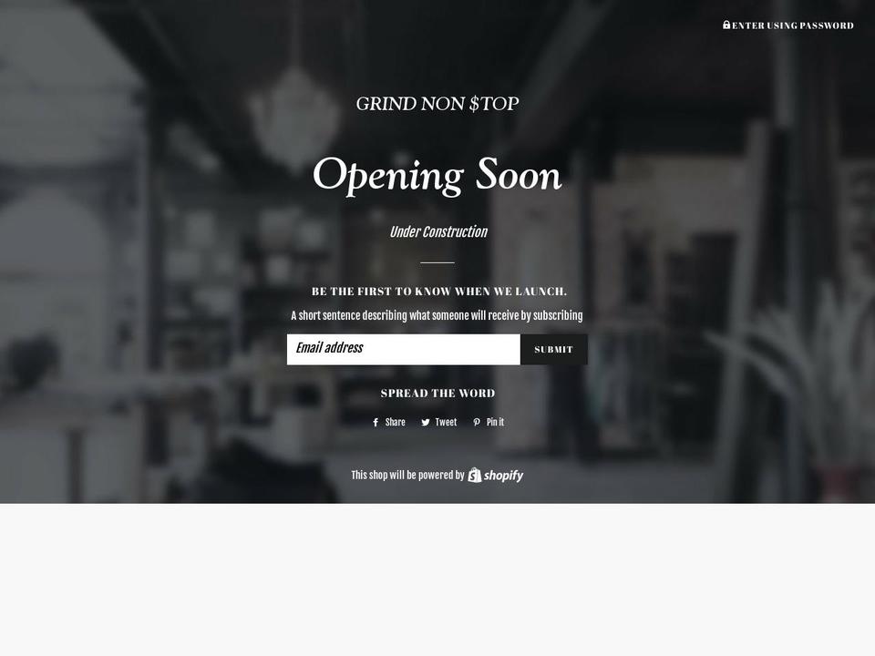 gnsclothing.com — Shopify storefront screenshot