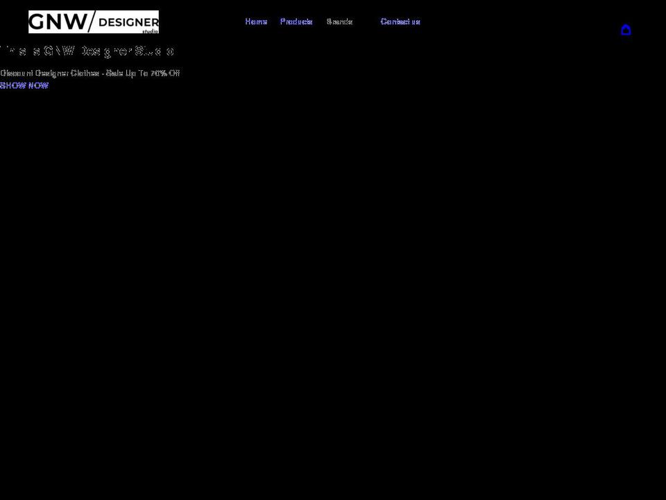 gnwdesignerstudio.com shopify website screenshot