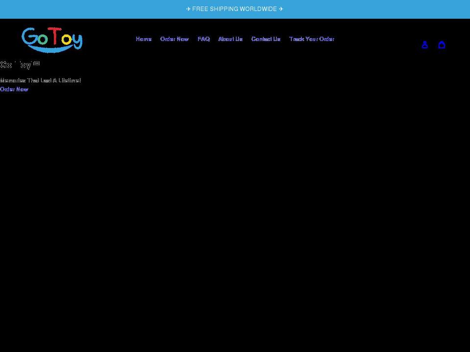 go-toy.com shopify website screenshot