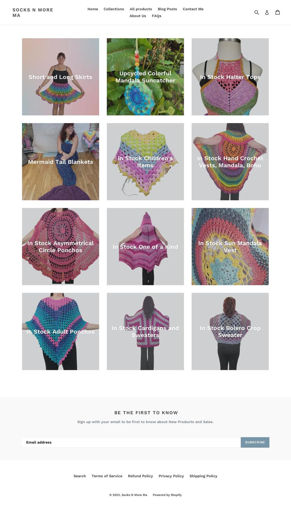 go.socksnmorema.com shopify website screenshot
