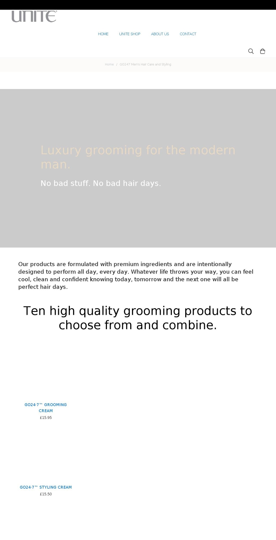 go247men.co.uk shopify website screenshot