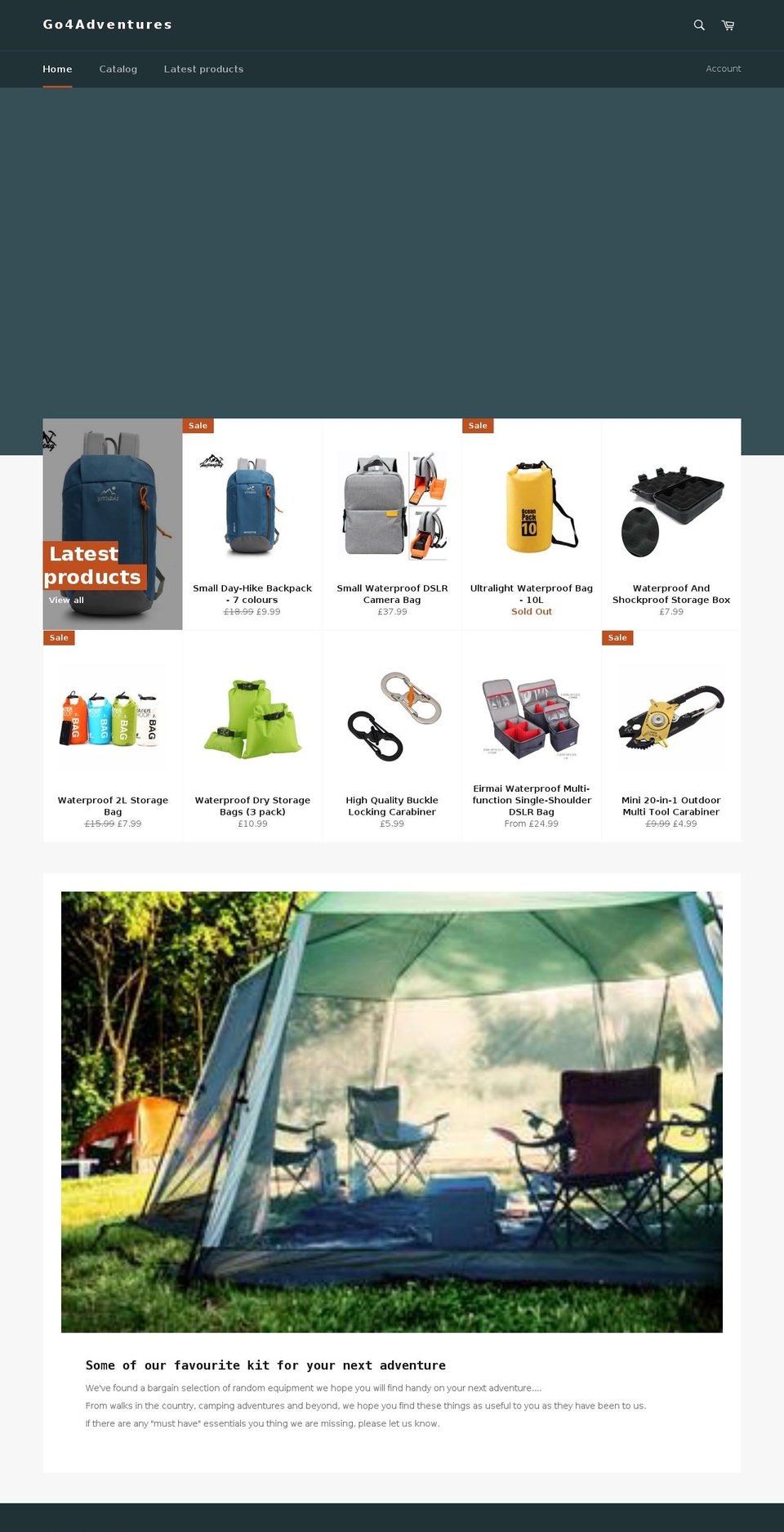 go4adventures.com — Shopify storefront screenshot