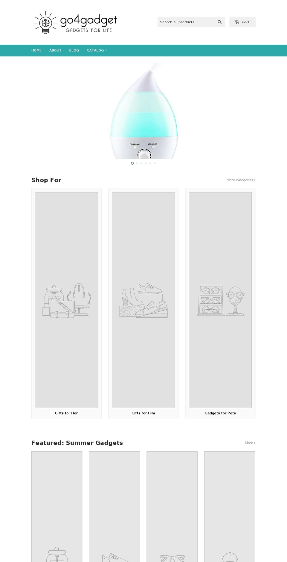 go4gadget.com — Shopify storefront screenshot