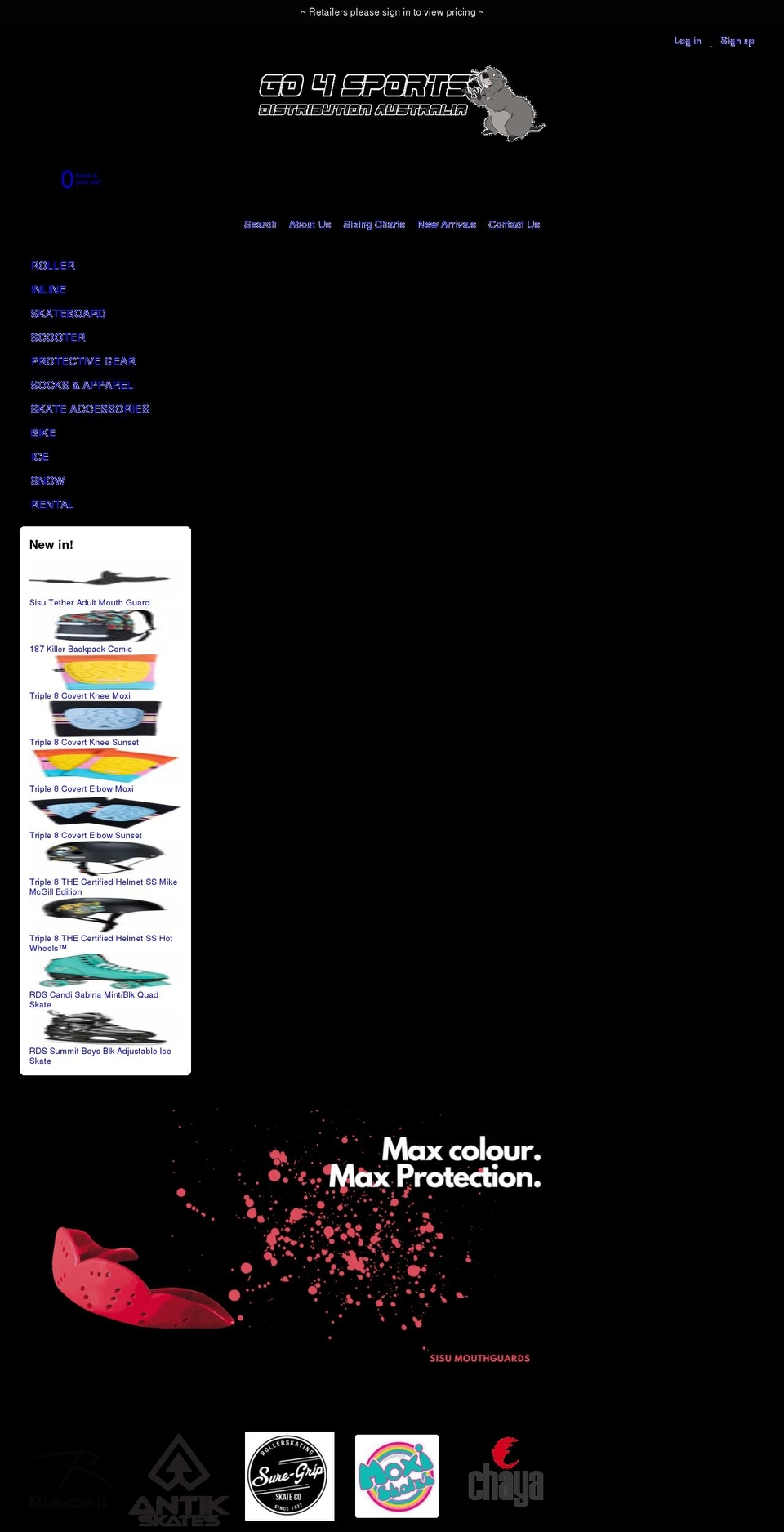 go4sports.net.au shopify website screenshot