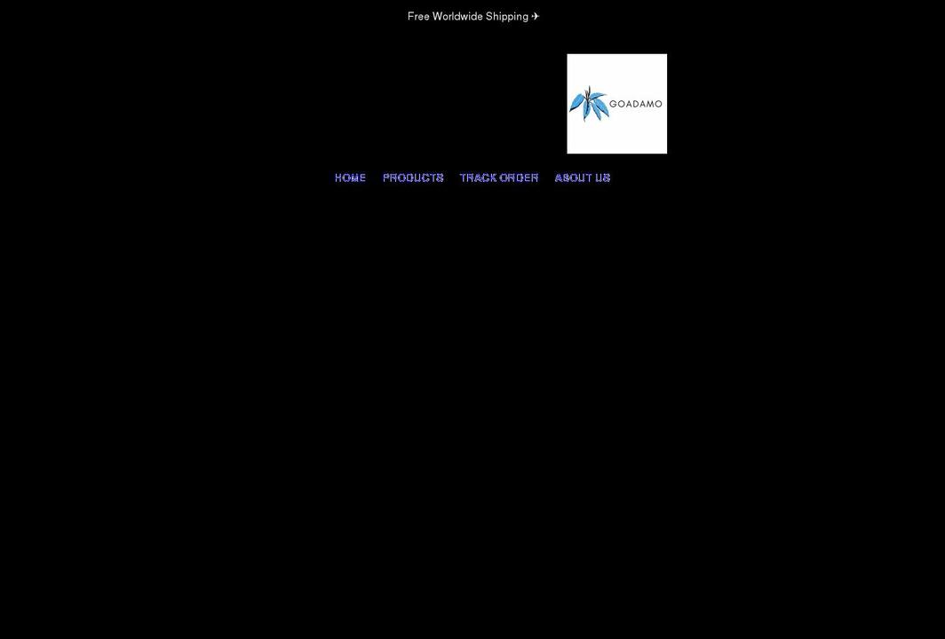 goadamo.com shopify website screenshot
