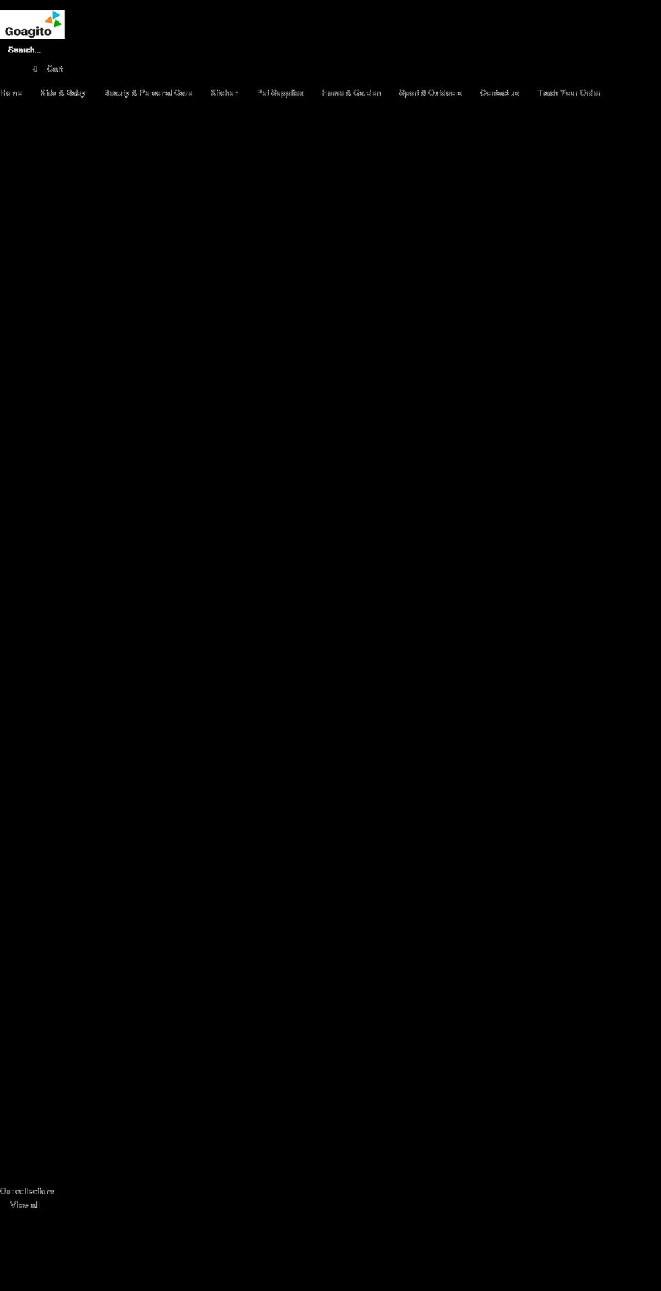 goagito.com shopify website screenshot