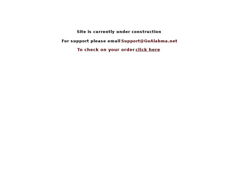 goalabama.net shopify website screenshot