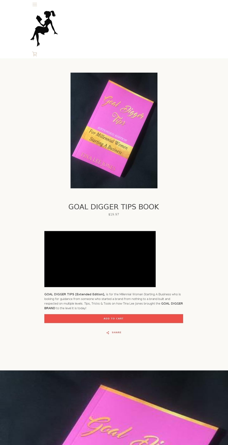 goaldiggertips.com — Shopify storefront screenshot