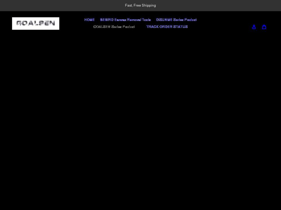 goalsen.com shopify website screenshot