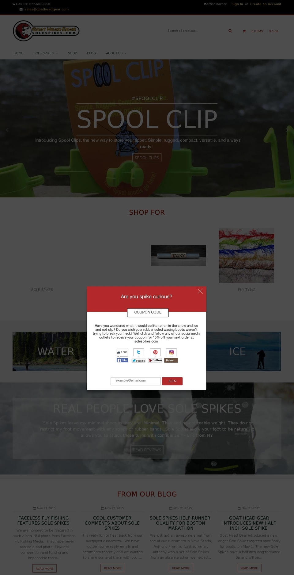 goatheadgear.com shopify website screenshot