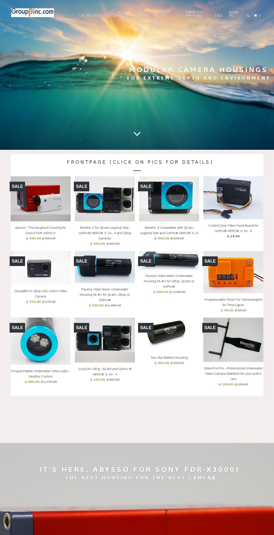 gobenthik.com — Shopify storefront screenshot