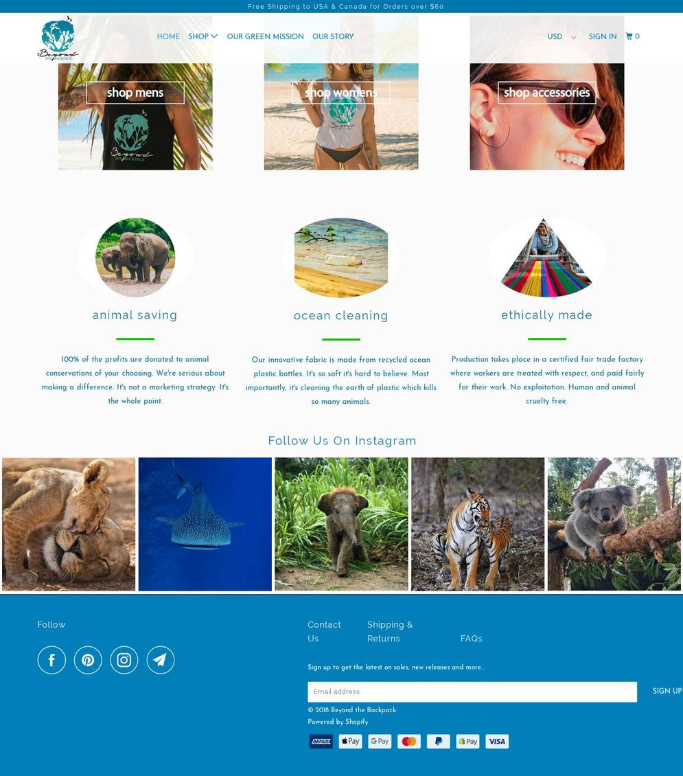 gobeyondb.com — Shopify storefront screenshot