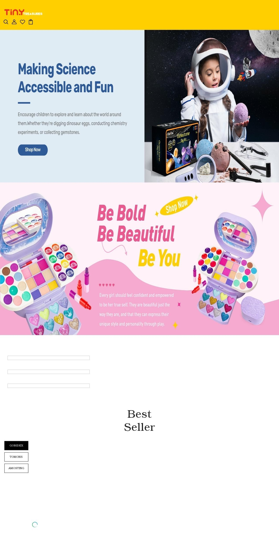 gobidex.com shopify website screenshot