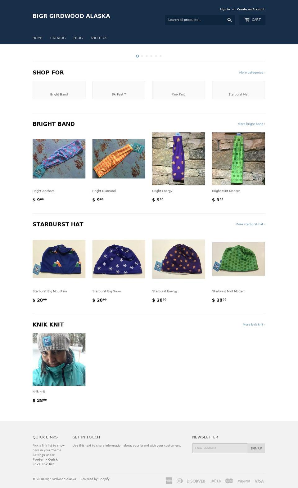gobigr.com shopify website screenshot