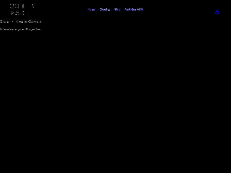 goblinmade.com shopify website screenshot