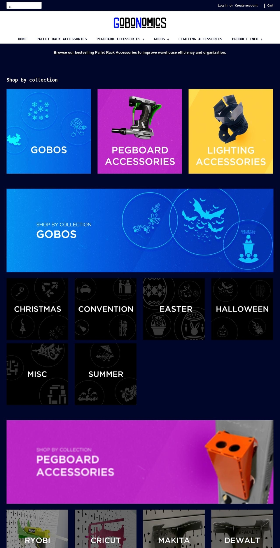 gobonomics.com shopify website screenshot