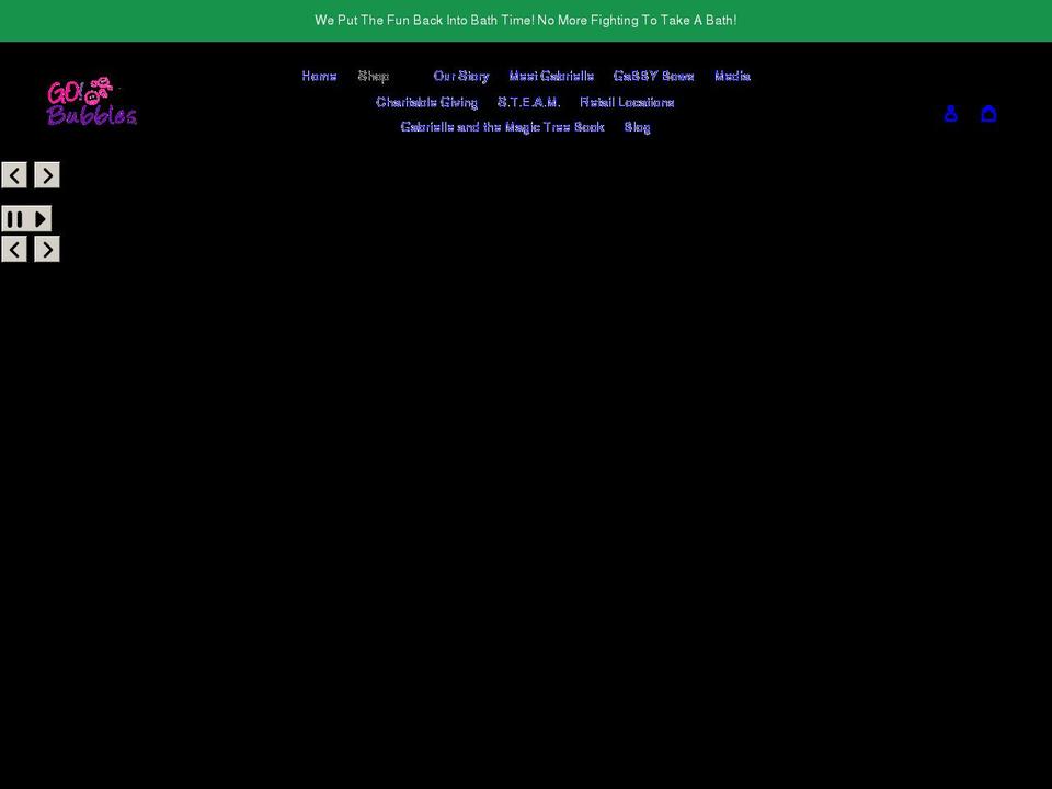 gobubblessoap.com shopify website screenshot
