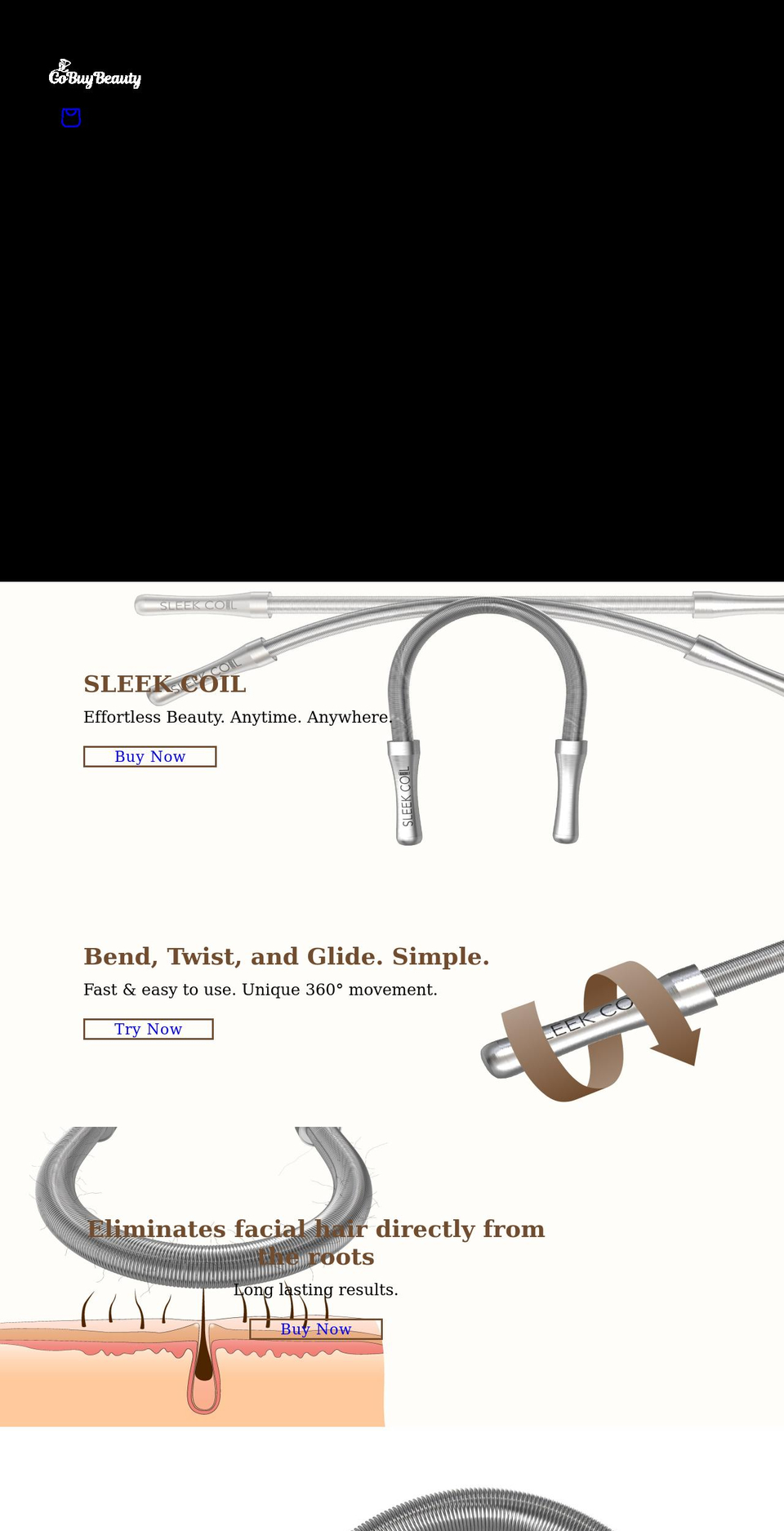 gobuybeauty.com shopify website screenshot