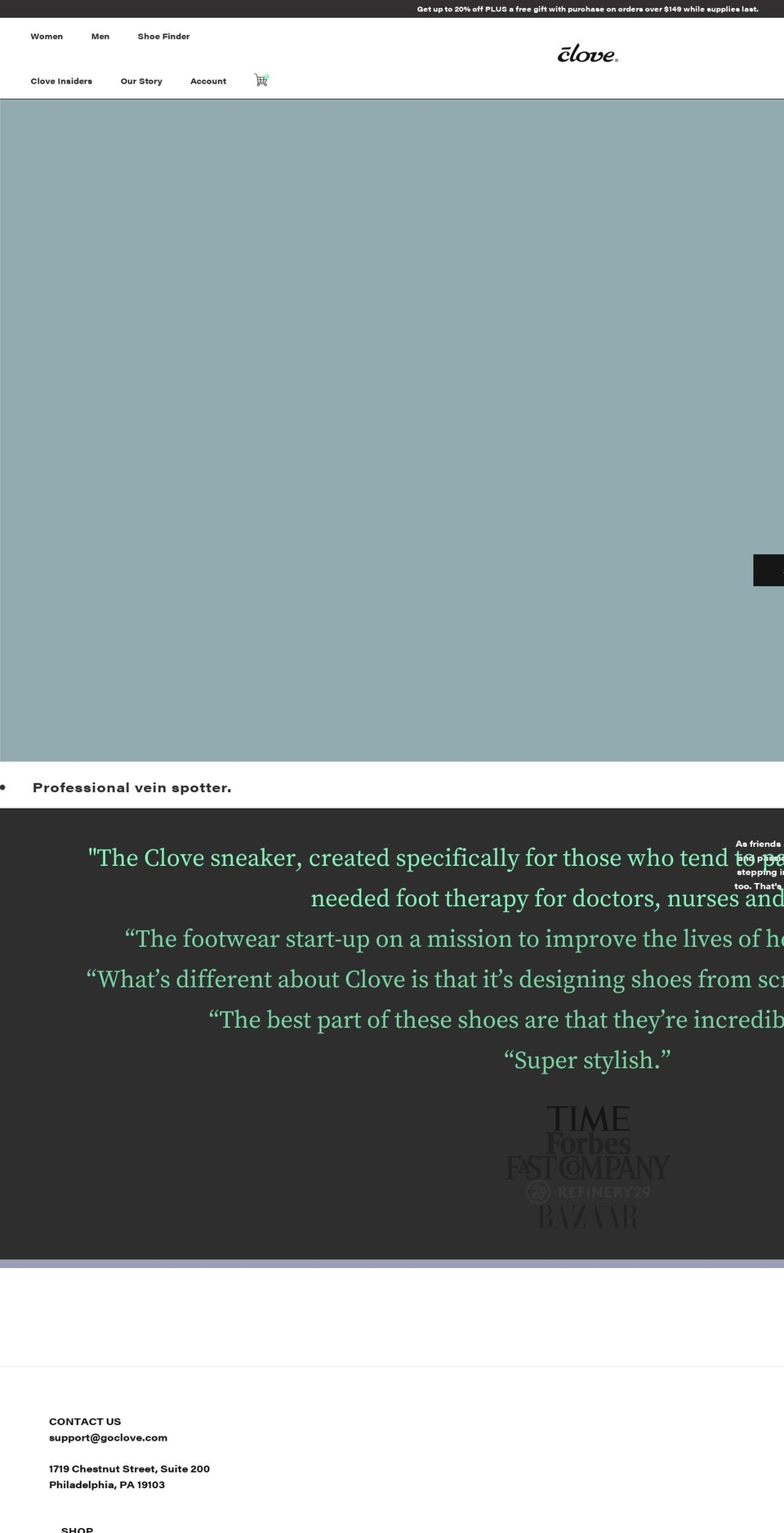 goclove.com shopify website screenshot