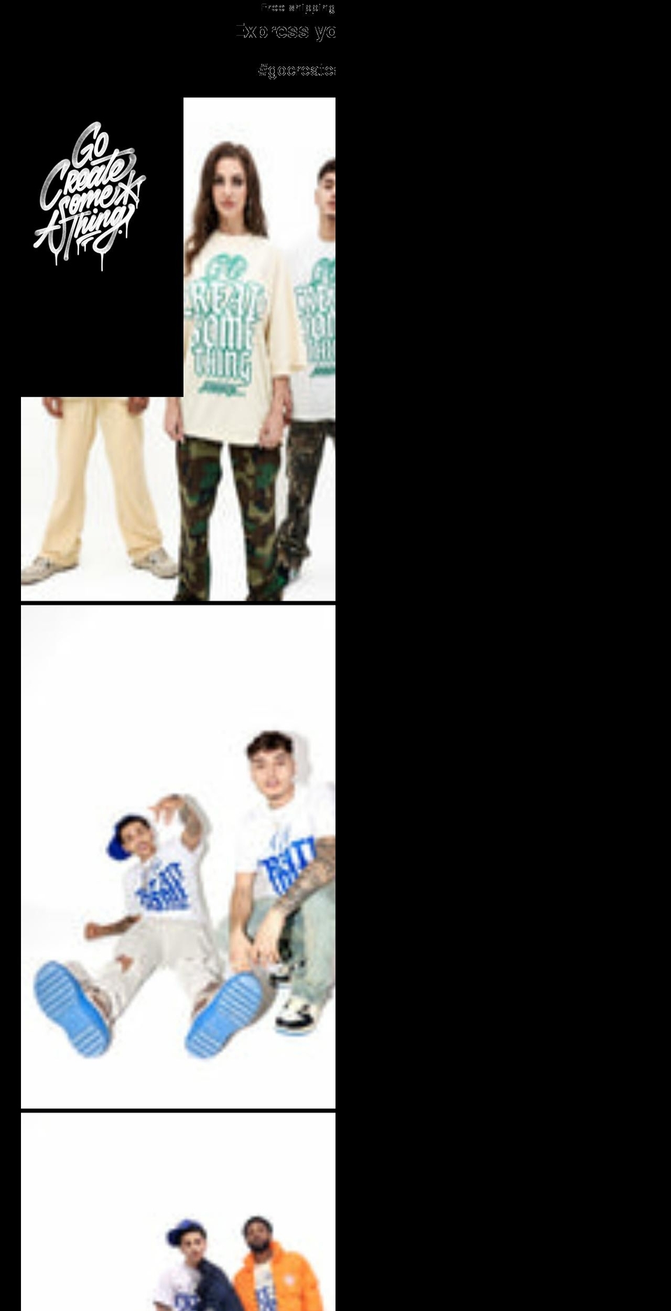 gocreatesomething.com shopify website screenshot