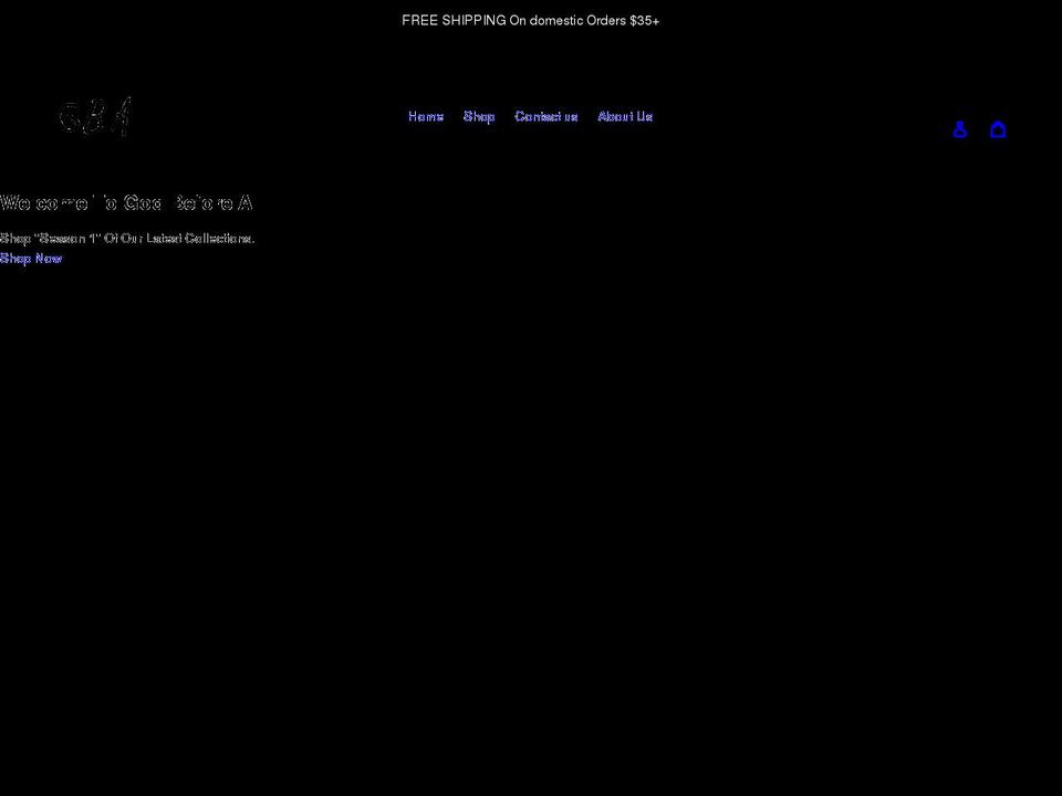 godbeforeall.com shopify website screenshot
