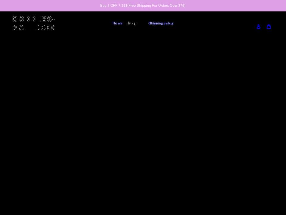 goddess-mall.com shopify website screenshot