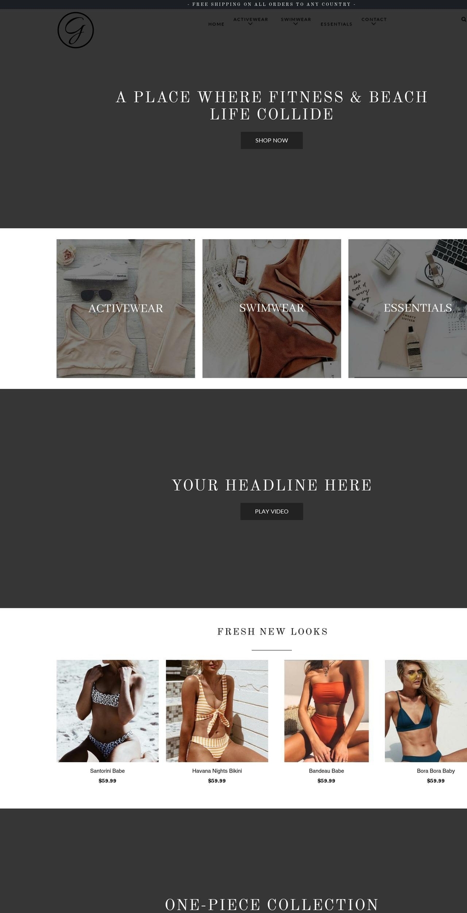 goddessbodyco.com shopify website screenshot
