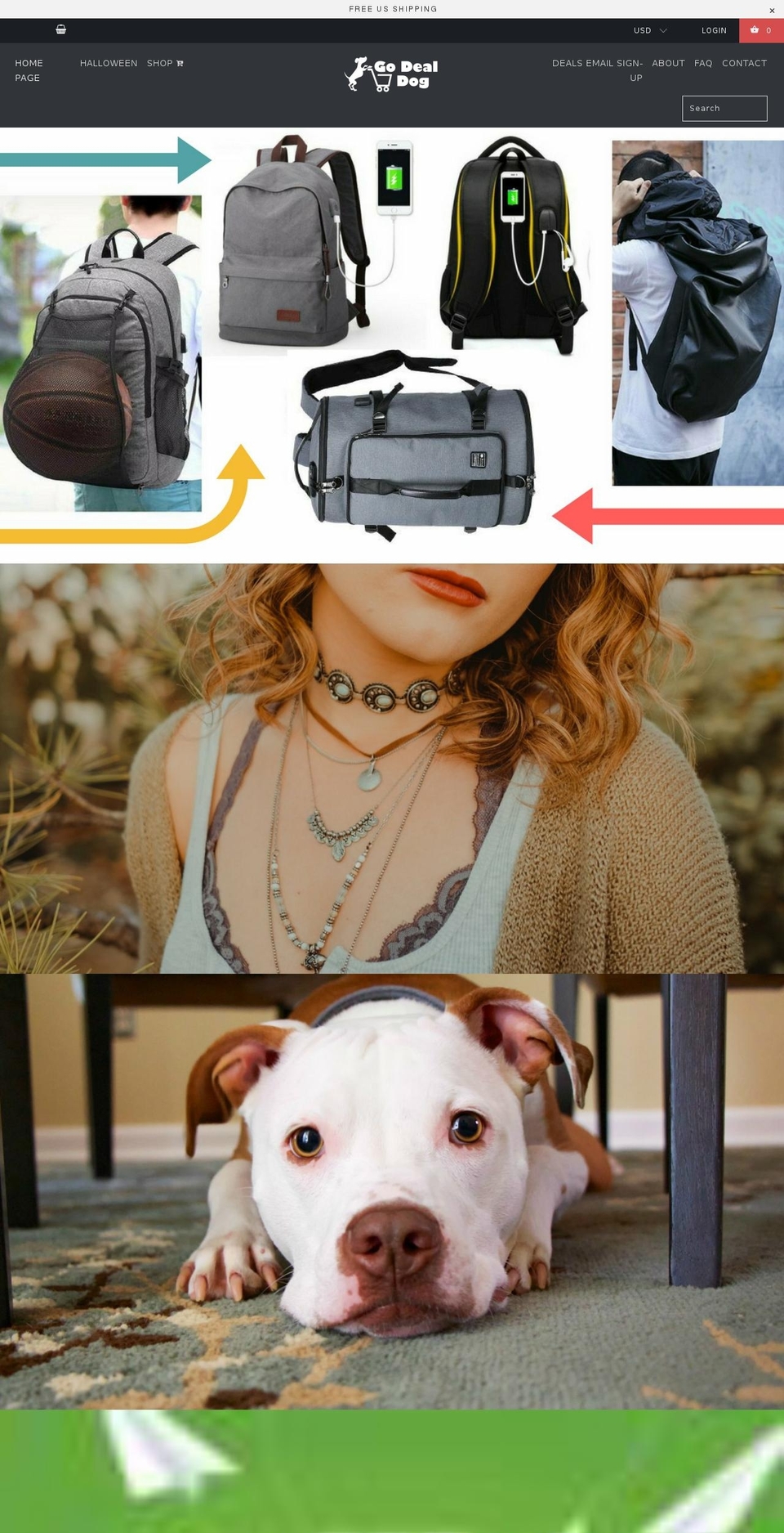 godealdog.com — Shopify storefront screenshot