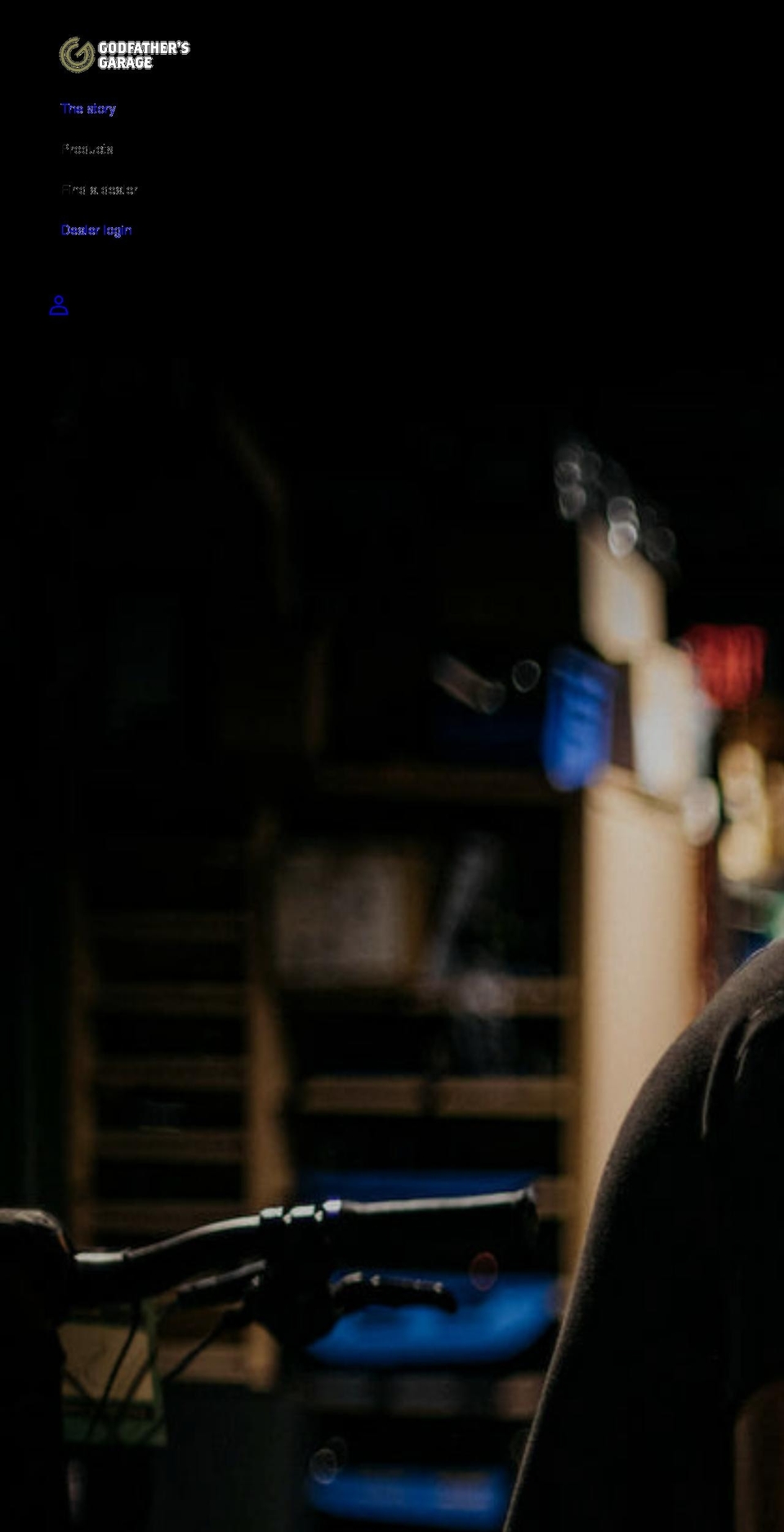 godfathersgarage.com shopify website screenshot