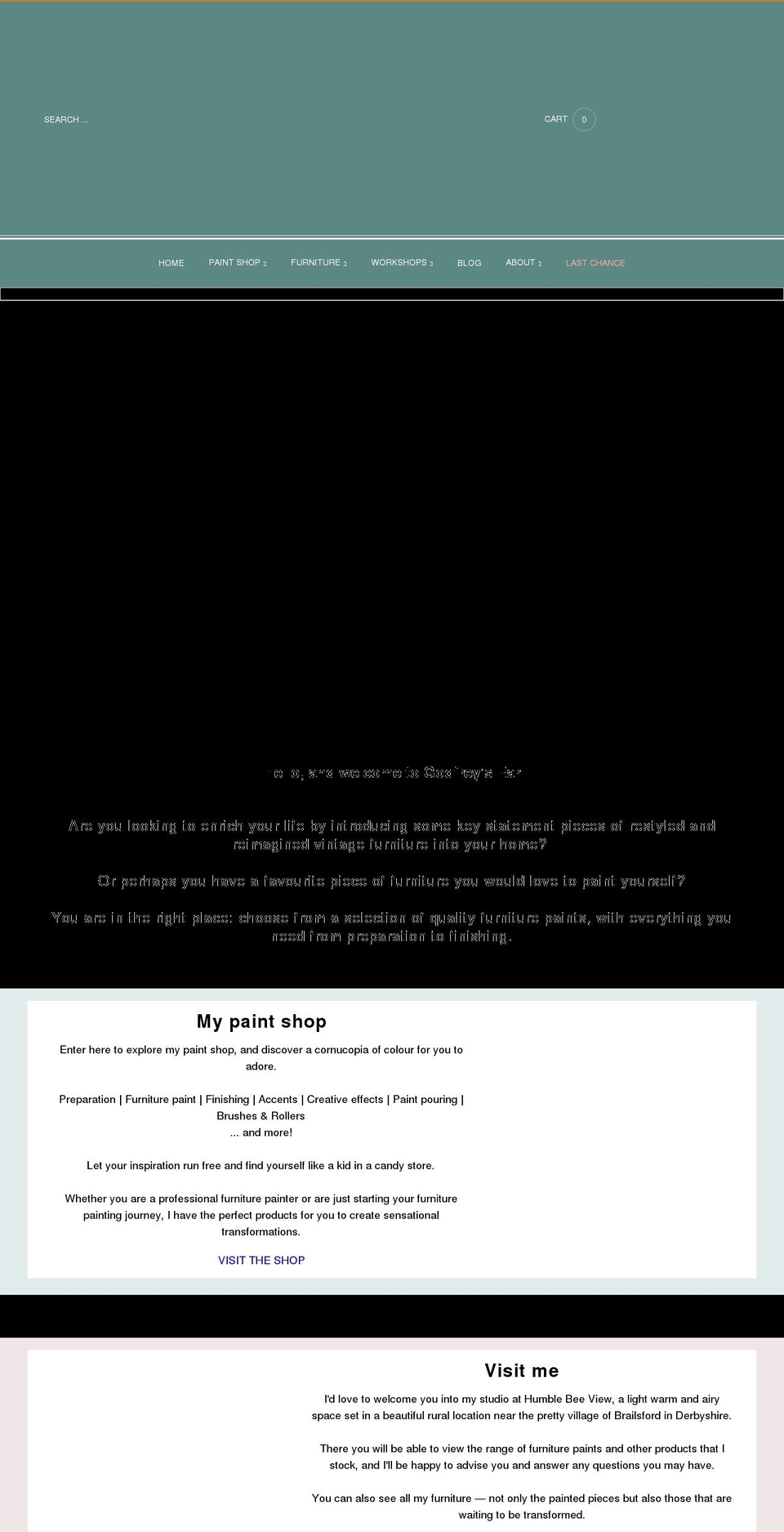 godfreys-ear.co.uk shopify website screenshot