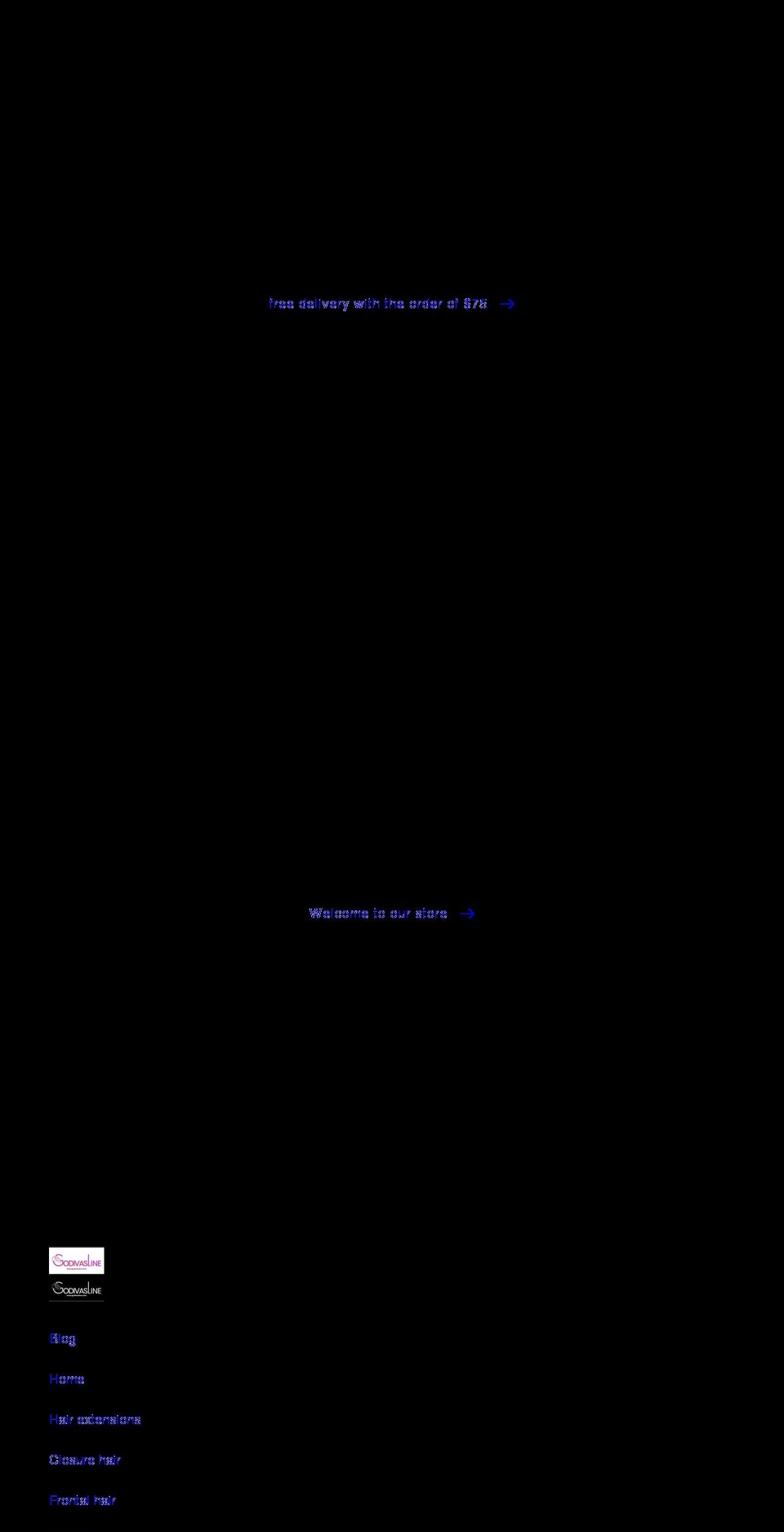 godivasline.com shopify website screenshot