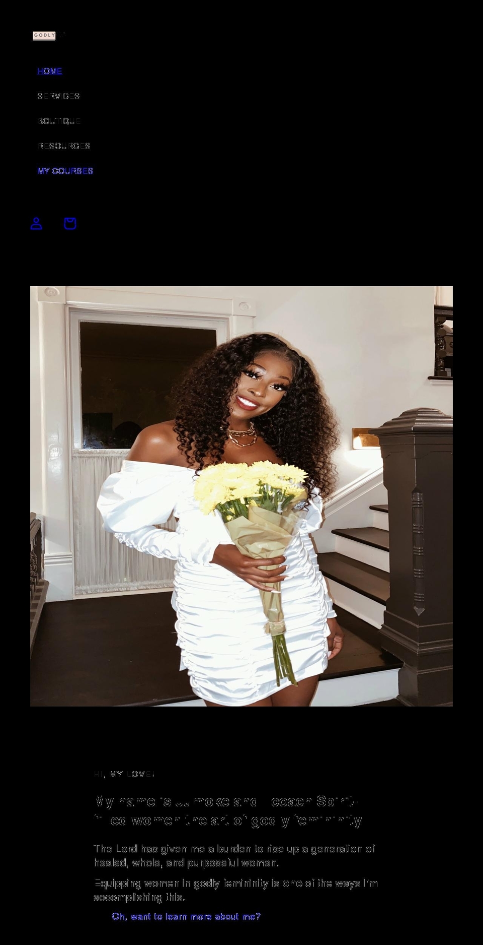 godlyfem.com shopify website screenshot