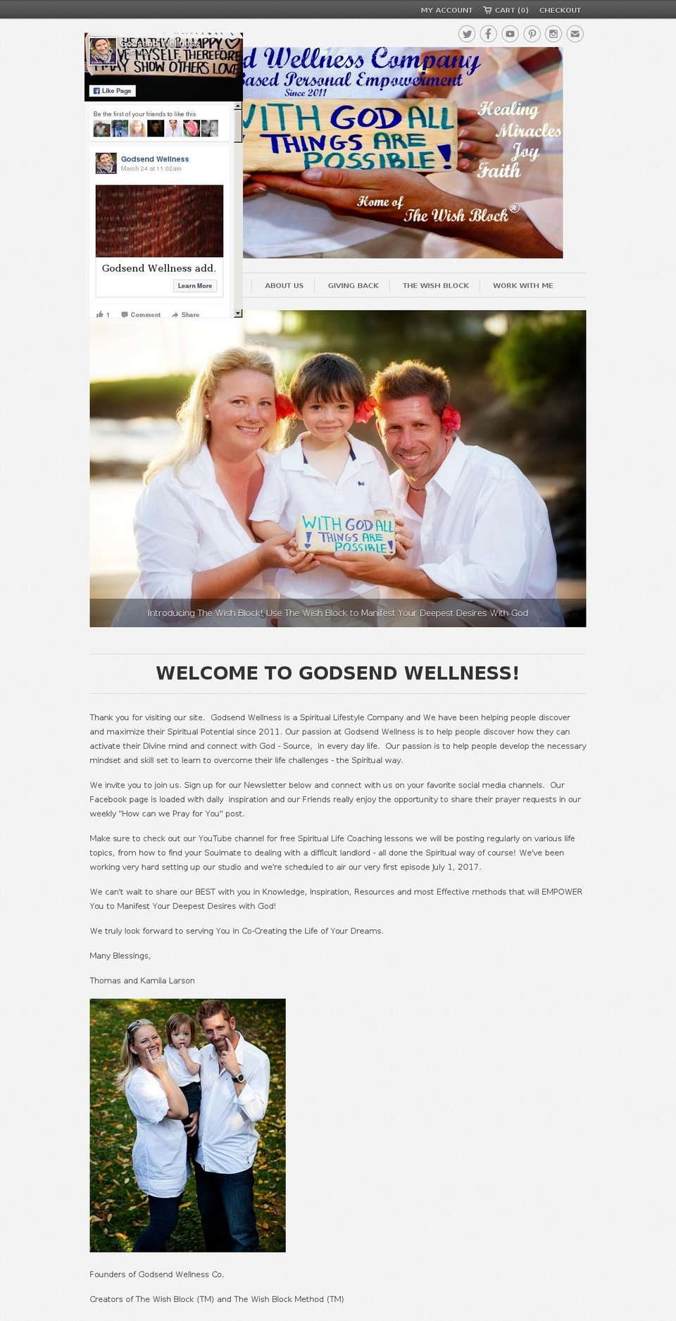 godsendgifts.com shopify website screenshot