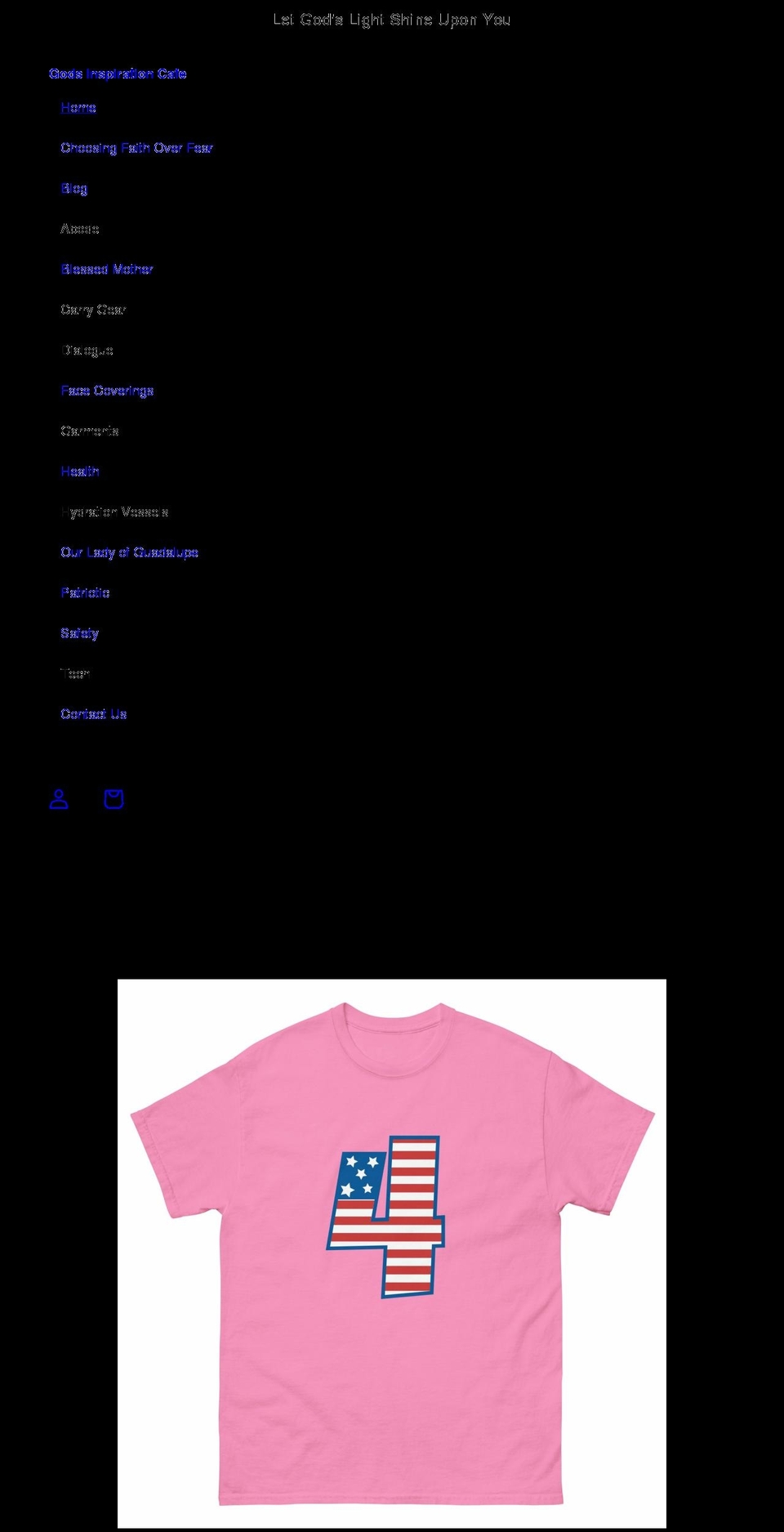 godsinspirationcafe.com shopify website screenshot