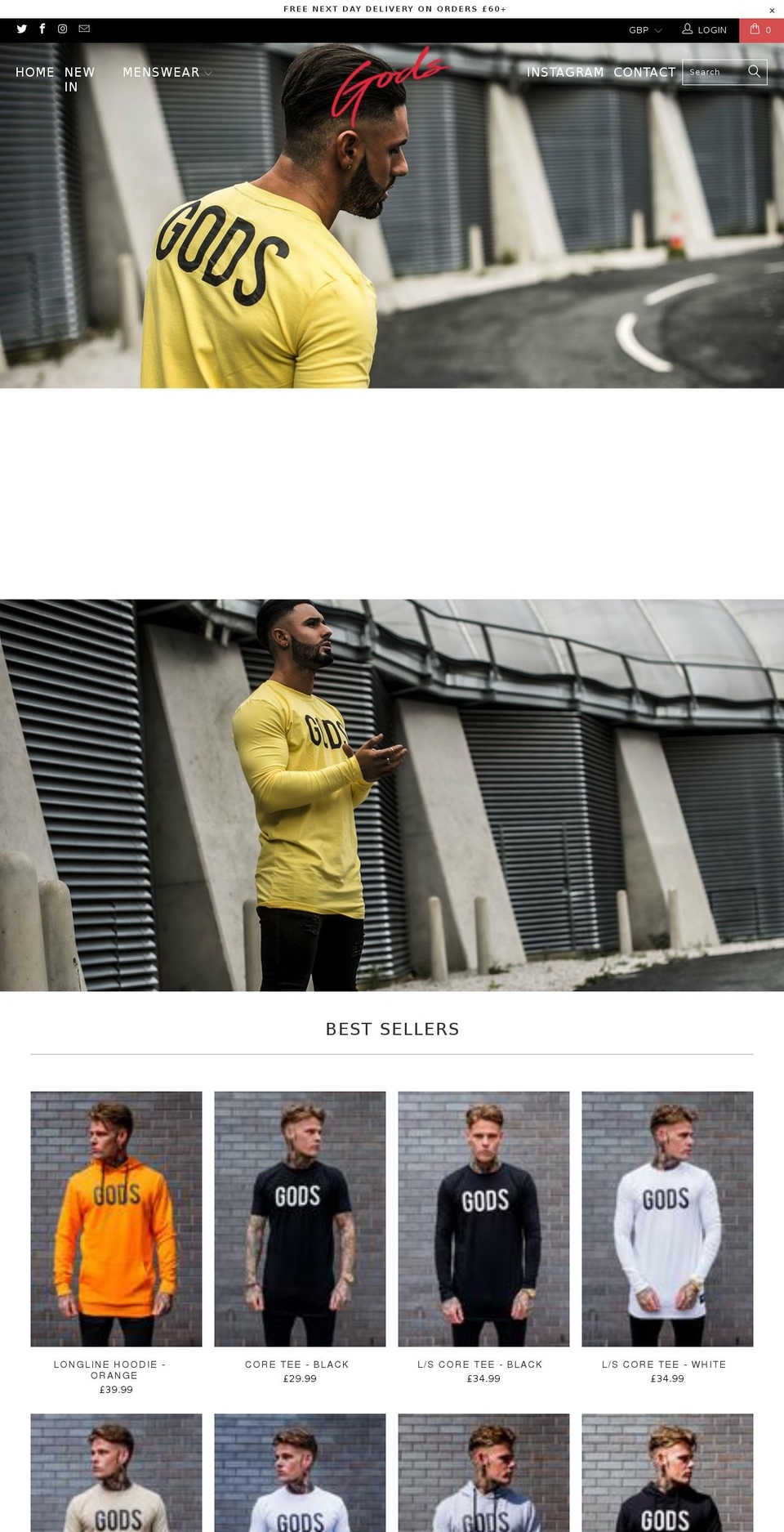 Turbo-florence Shopify theme site example godslondon.com