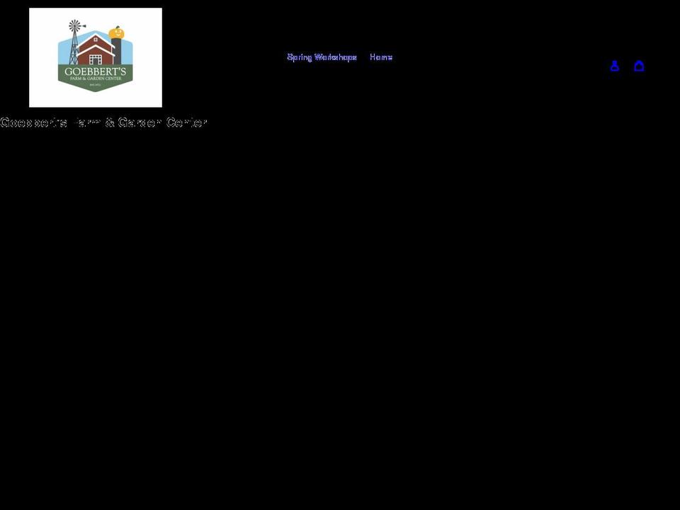 goebberts-farm-bakery.myshopify.com shopify website screenshot