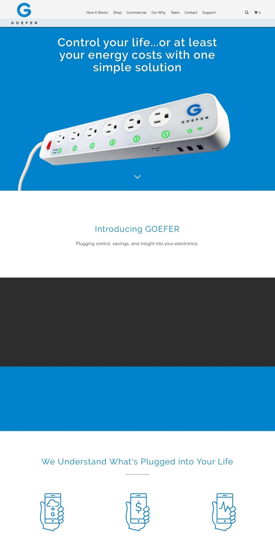 goefer.com shopify website screenshot